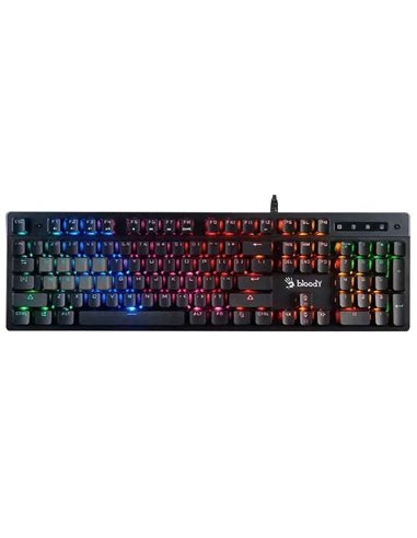 Tastatură Bloody B500N, Cu fir, Negru