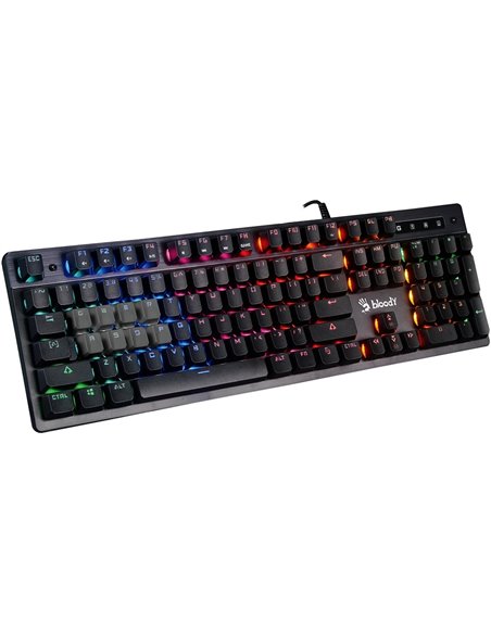 Tastatură Bloody B500N, Cu fir, Negru