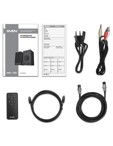 Boxe pentru calculator 2.0 SVEN MC-30, Negru