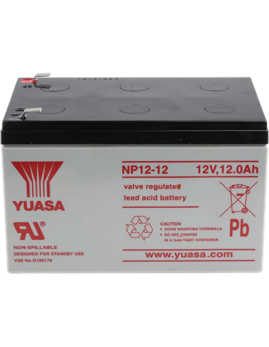 Acumulator UPS Yuasa NP12-12-TW, 12V 12