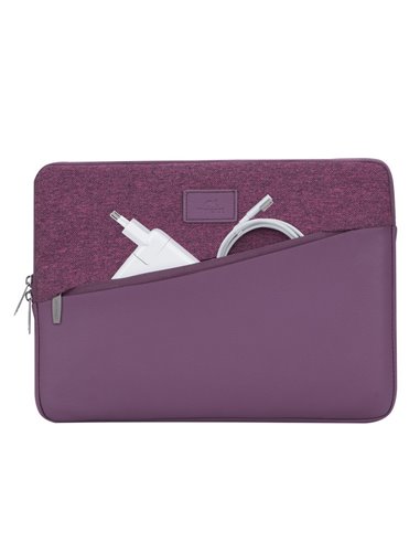 Geantă pentru Laptop RivaCase Egmont, 13.3", Polyester, Roșu