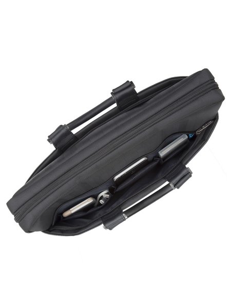 Geantă pentru Laptop Rivacase Narita, 15.6", Polyester, Negru