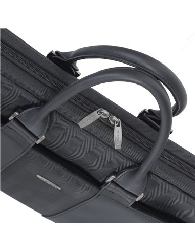 Geantă pentru Laptop Rivacase Narita, 15.6", Polyester, Negru