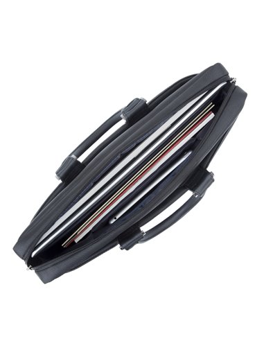Сумка для ноутбука Rivacase Narita, 15.6", Polyester, Чёрный