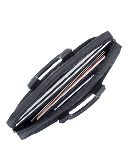 Сумка для ноутбука Rivacase Narita, 15.6", Polyester, Чёрный