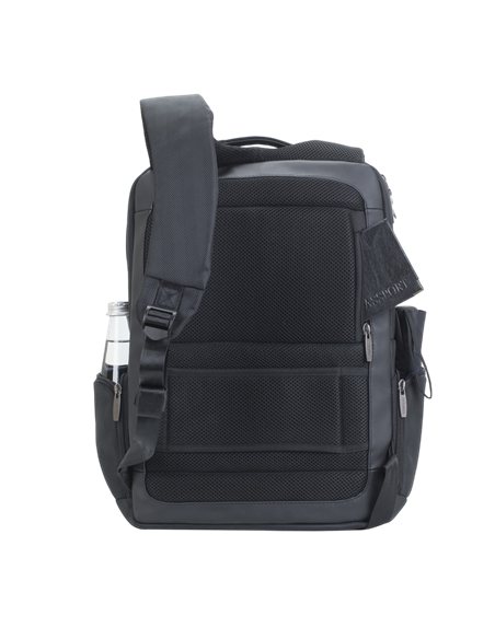 Rucsac pentru Laptop RivaCase Narita, 15.6", Poliester, Negru