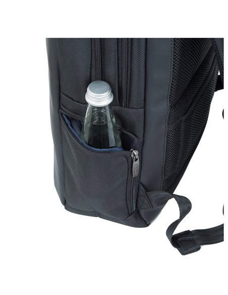 Rucsac pentru Laptop RivaCase Narita, 15.6", Poliester, Negru