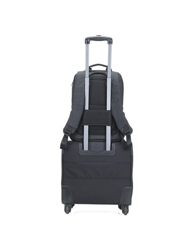 Рюкзак для ноутбука RivaCase Narita, 15.6", Полиэстер, Чёрный