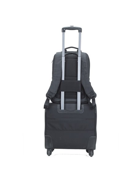 Рюкзак для ноутбука RivaCase Narita, 15.6", Полиэстер, Чёрный