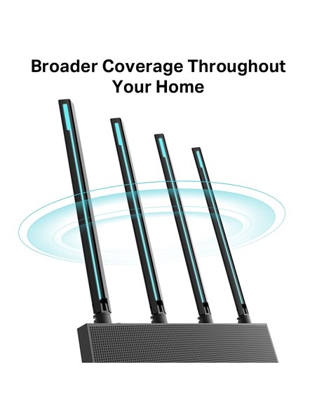 Беспроводной маршрутизатор TP-LINK Archer C80, Чёрный