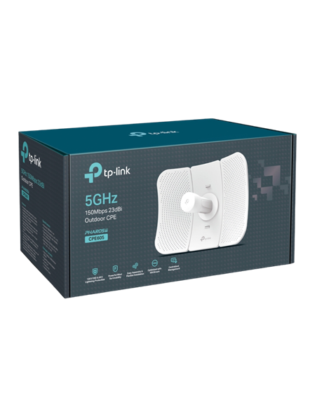 Наружная точка доступа TP-LINK CPE605, 150 Мбит/с, Белый