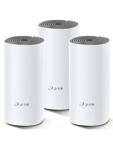 Sistem Wi-Fi Mesh TP-LINK Deco E4 (3-pack), Alb