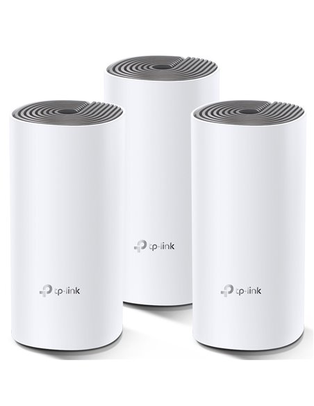 Домашняя Mesh Wi-Fi система TP-LINK Deco E4 (3-pack), Белый