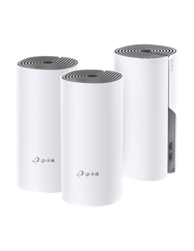 Sistem Wi-Fi Mesh TP-LINK Deco E4 (3-pack), Alb