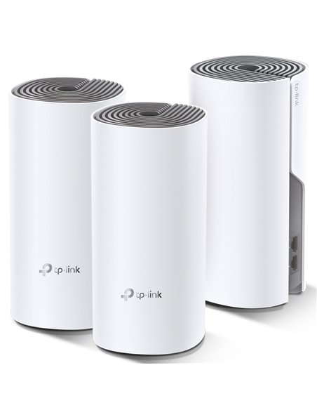 Домашняя Mesh Wi-Fi система TP-LINK Deco E4 (3-pack), Белый