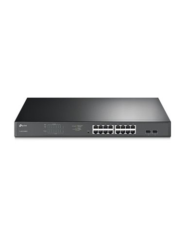 Switch de rețea TP-LINK TL-SG1218MPE, 16x 10/100/1000 Mbps, 2x SFP