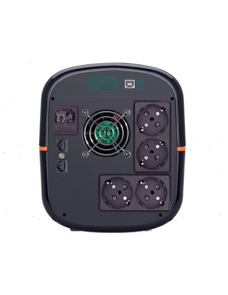 Sursă de alimentare neîntreruptibilă Tuncmatik Digitech Eco, Linear-interactiv, 1500VA, 