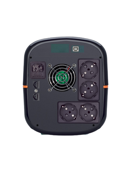 Sursă de alimentare neîntreruptibilă Tuncmatik Digitech Eco, Linear-interactiv, 1500VA, 