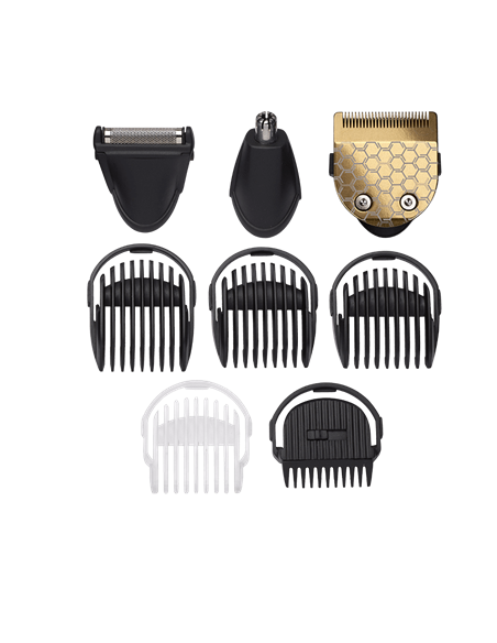 Trimmer pentru bărbați BaByliss 8-in-1 Titanium Multi Trimmer MT726E, Argintiu | Negru