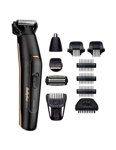 Мужской Триммер BaByliss 11-in-1 Carbon Titanium Multi Trimmer MT860E, Чёрный