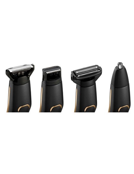 Trimmer pentru bărbați BaByliss 11-in-1 Carbon Titanium Multi Trimmer MT860E, Negru