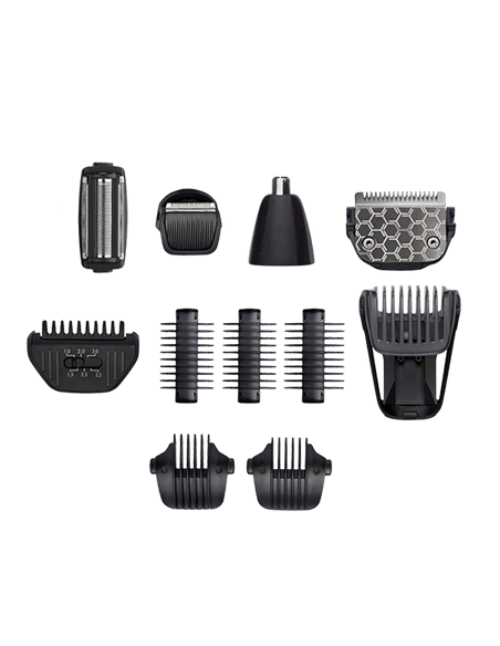 Мужской Триммер BaByliss 11-in-1 Carbon Titanium Multi Trimmer MT860E, Чёрный