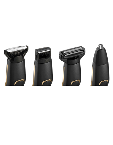 Мужской Триммер BaByliss 11-in-1 Carbon Titanium Multi Trimmer MT860E, Чёрный