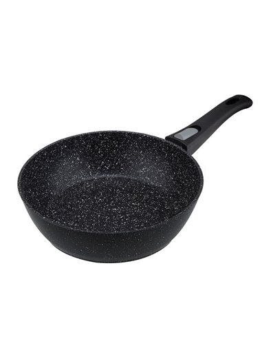 Tigaie adâncă RESTO 93041, 26cm, Negru
