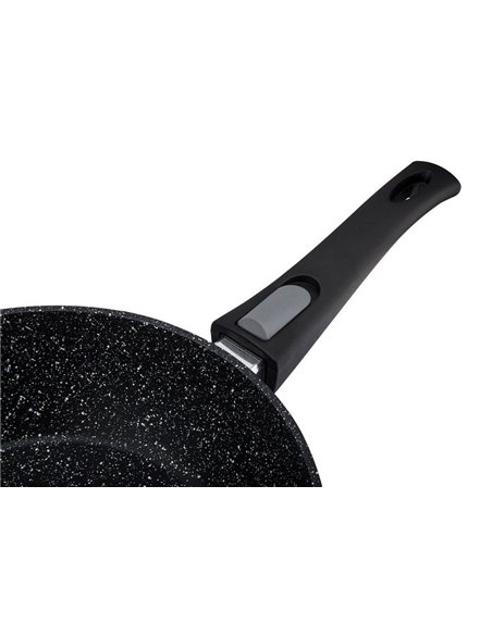 Tigaie adâncă RESTO 93041, 26cm, Negru