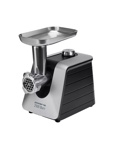 Mașină de tocat carne Polaris PMG2546, Oțel Inoxidabil Negru