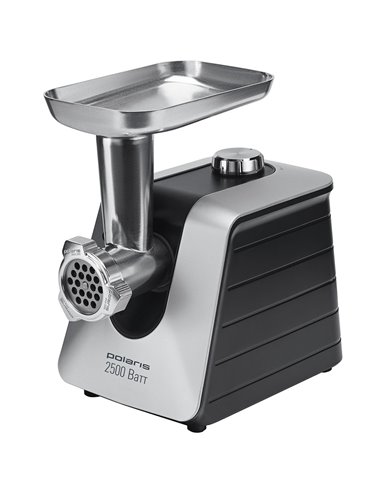 Mașină de tocat carne Polaris PMG2546, Oțel Inoxidabil Negru