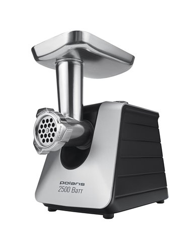 Mașină de tocat carne Polaris PMG2546, Oțel Inoxidabil Negru