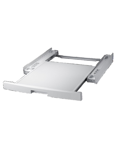Kit cu raft extensibil pentru instalarea uscătoarelor și mașinilor de spălat  Samsung SKK-DD, Alb