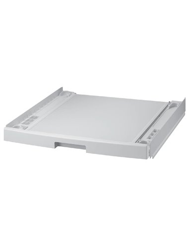 Kit cu raft extensibil pentru instalarea uscătoarelor și mașinilor de spălat  Samsung SKK-DD, Alb