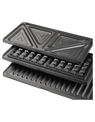 Aparat pentru sandwich multifunctional Gorenje SM703GCG, Argintiu