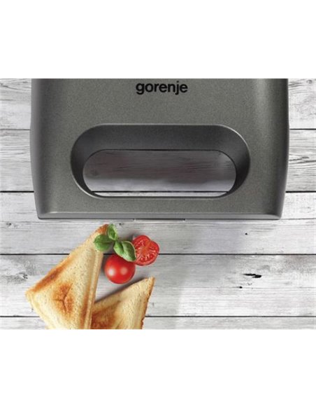 Aparat pentru sandwich multifunctional Gorenje SM703GCG, Argintiu
