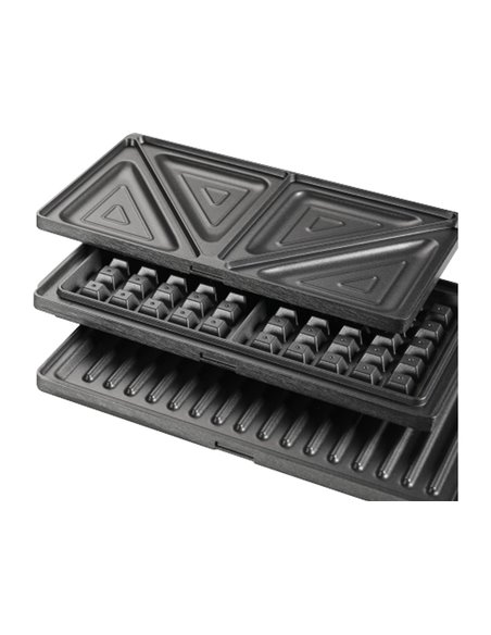 Aparat pentru sandwich multifunctional Gorenje SM703GCG, Argintiu