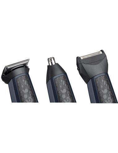 Trimmer pentru bărbați BaByliss 8-in-1 Carbon Steel Multi Trimmer MT728E, Negru
