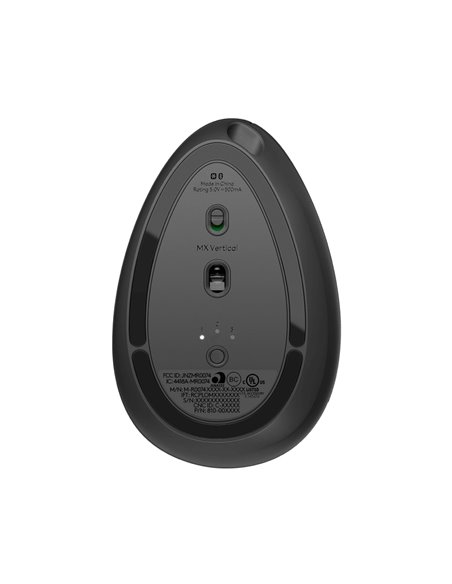 Беcпроводная мышь Logitech MX Vertical, Чёрный