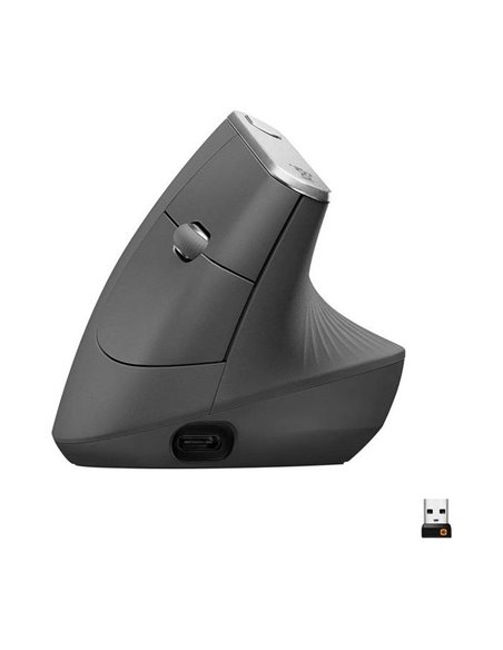 Беcпроводная мышь Logitech MX Vertical, Чёрный