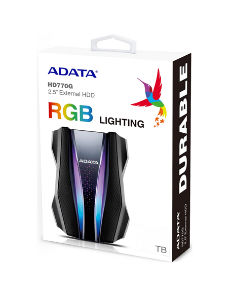 Внешний портативный жесткий диск ADATA HD770G,  1 TB, Чёрный (AHD770G-1TU32G1-CBK)