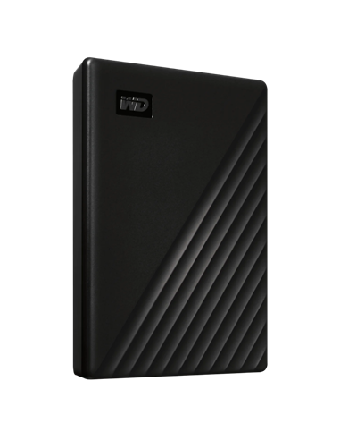 Внешний портативный жесткий диск Western Digital WD My Passport,  2 TB, Чёрный (WDBYVG0020BBK-WESN)