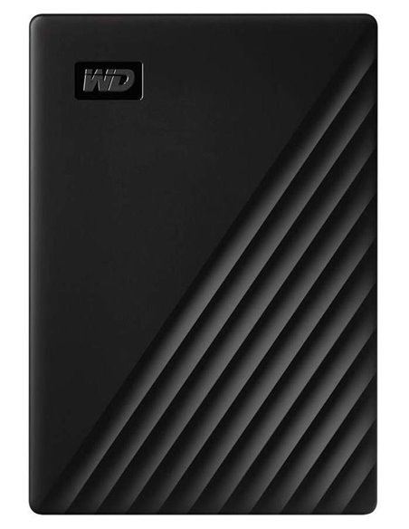 Внешний портативный жесткий диск Western Digital WD My Passport,  2 TB, Чёрный (WDBYVG0020BBK-WESN)