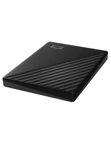 Внешний портативный жесткий диск Western Digital WD My Passport,  2 TB, Чёрный (WDBYVG0020BBK-WESN)