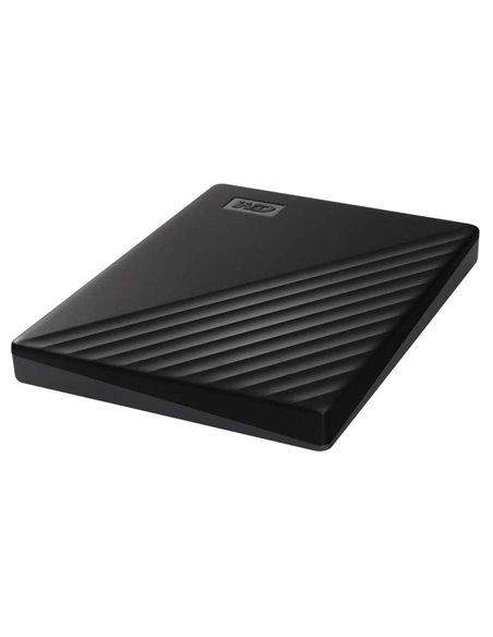 HDD portabil extern Western Digital WD My Passport,  2 TB, Negru (WDBYVG0020BBK-WESN)