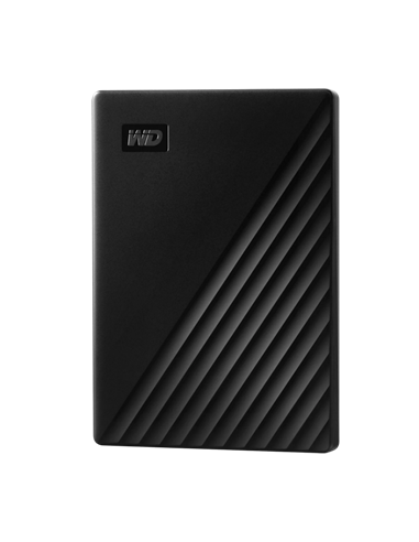 HDD portabil extern Western Digital WD My Passport,  2 TB, Negru (WDBYVG0020BBK-WESN)