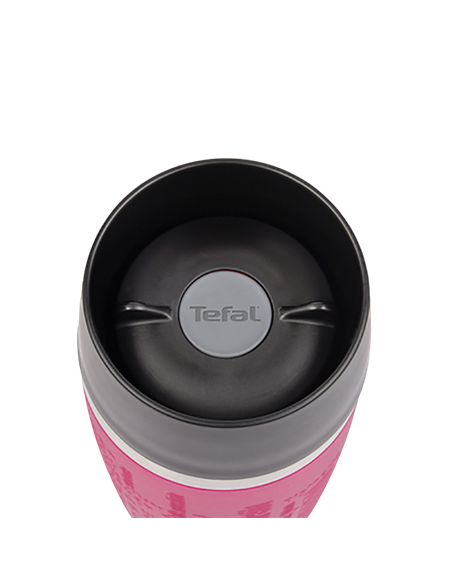 Термокружка Tefal K3087114, 0,36л, Розовый