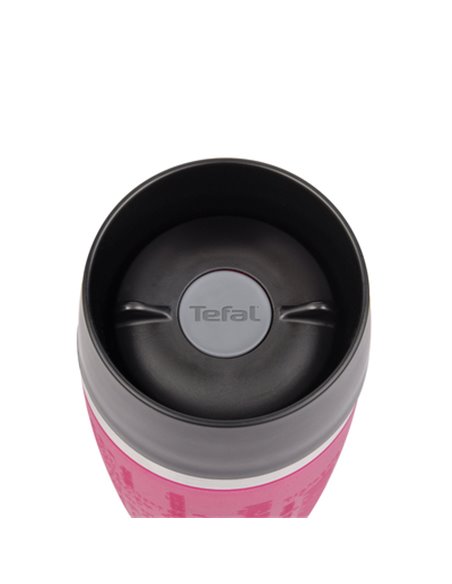 Cană termos Tefal K3087114, 0,36L, Roz