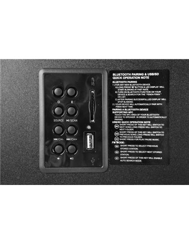 Компьютерные колонки 2.1 F&D F550X, Чёрный