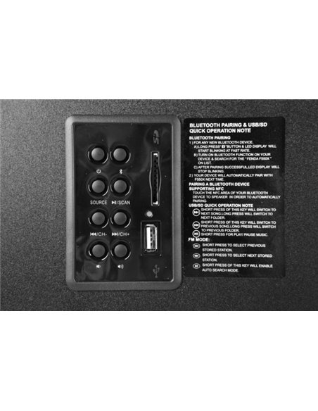 Компьютерные колонки 2.1 F&D F550X, Чёрный